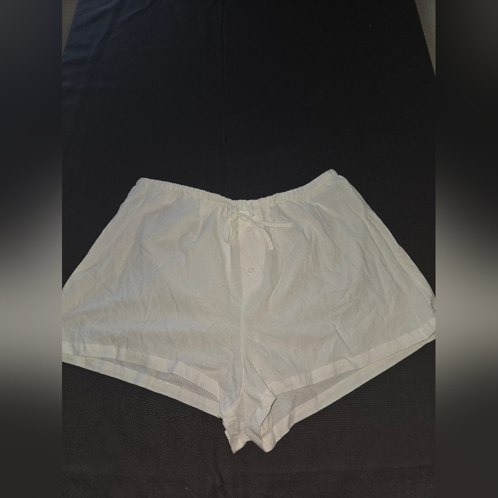 SHEIN White Women's Sleep Shorts